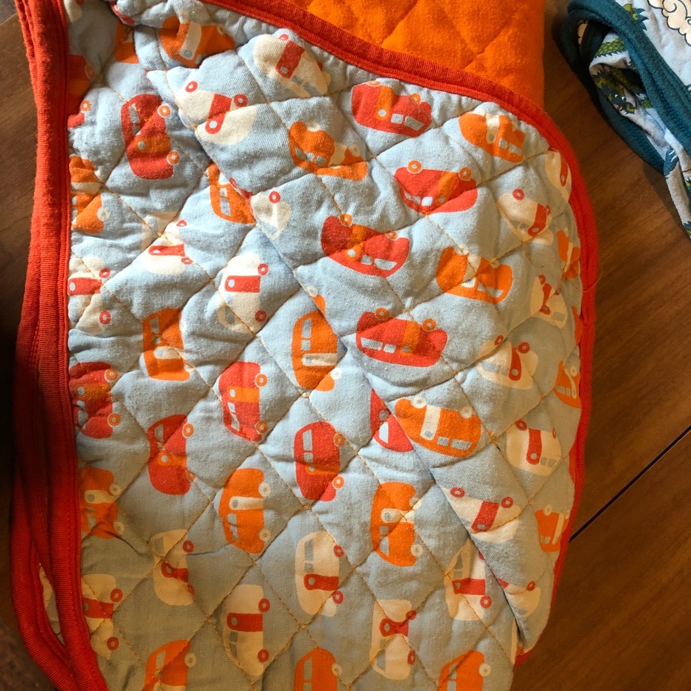 Kickee Pants Camper quilted stroller blanket